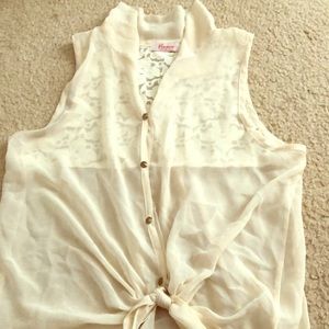 Light Cream colored blouse